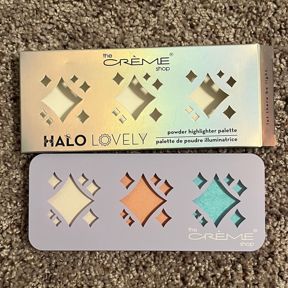The Crème Shop, Halo Lovely, Power Highlighter Palette